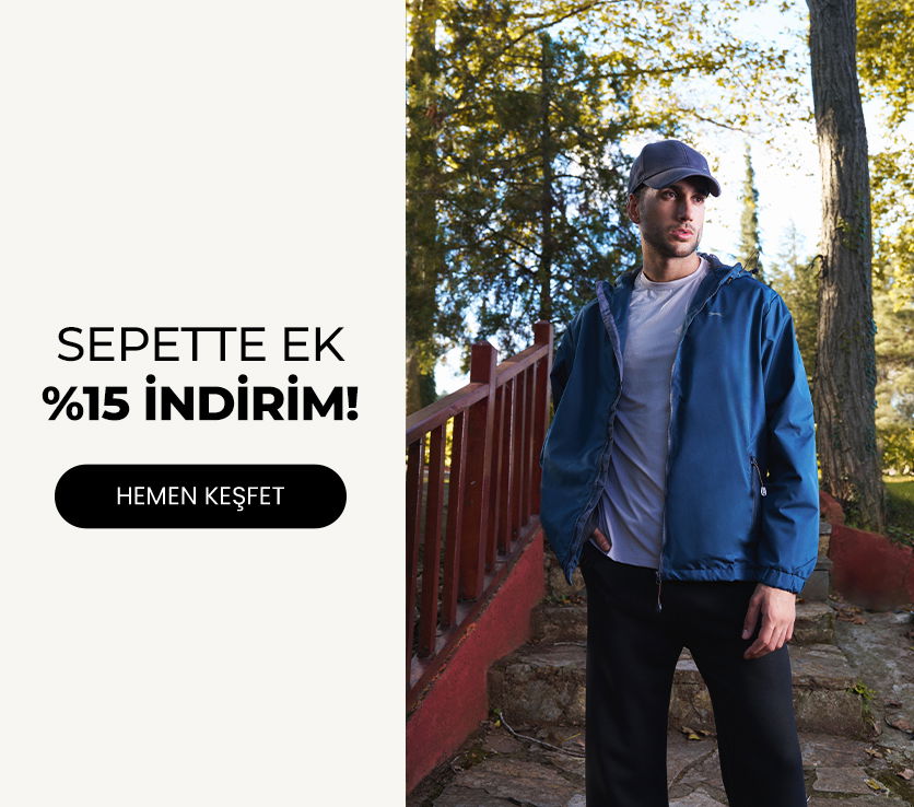 Sepette Ek %15 İndirim
