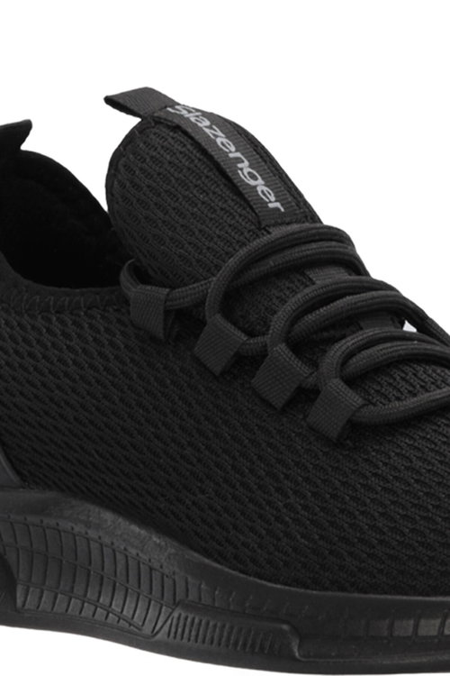 Slazenger ABENA I Erkek Siyah / Koyu Gri Sneaker