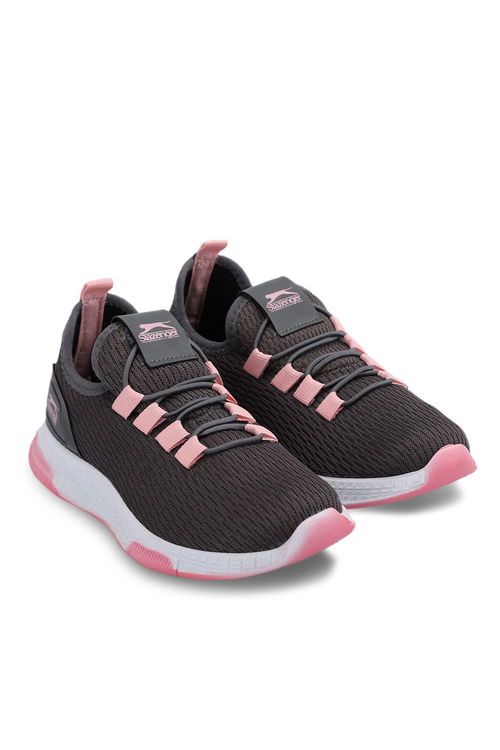 ABENA I Kız Çocuk Sneaker Ayakkabı Koyu Gri / Pembe