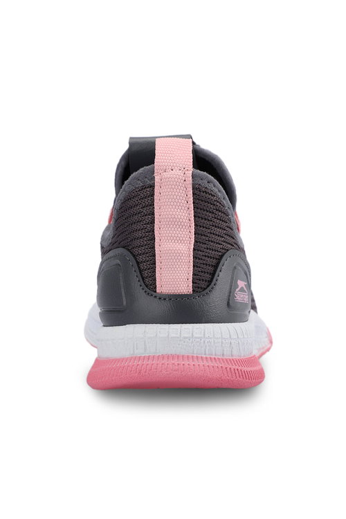 Slazenger ABENA I Kız Çocuk Koyu Gri / Pembe Sneaker