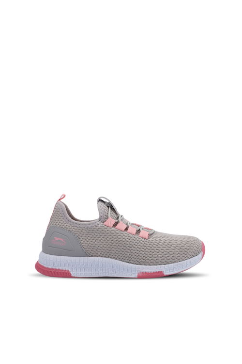 Slazenger ABENA I Kız Çocuk Gri / Pembe Sneaker