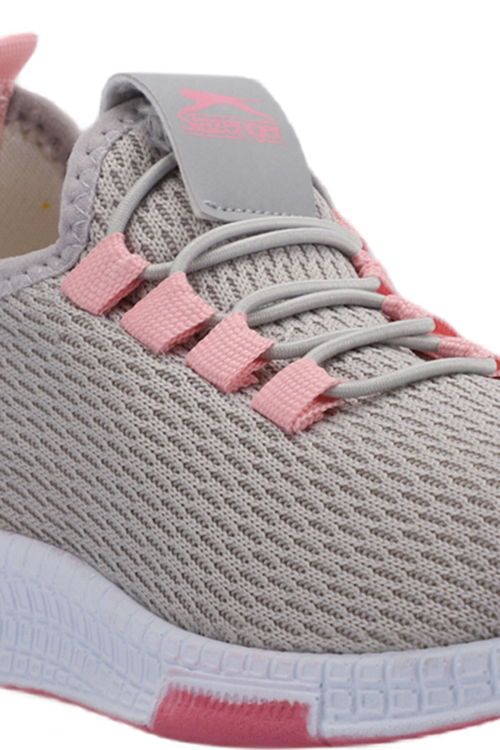 Slazenger ABENA I Kız Çocuk Gri / Pembe Sneaker