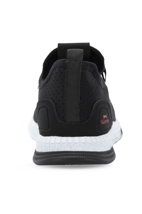 Slazenger ABENA NOK Unisex Çocuk Siyah / Kırmızı Günlük Spor Ayakkabısı