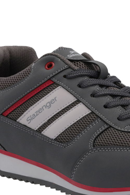 Slazenger ACTIVE I Erkek Koyu Gri Günlük Spor Ayakkabısı