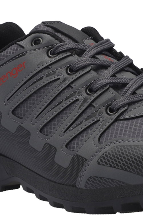 Slazenger ACTIVISTA I Erkek Koyu Gri / Kırmızı Outdoor
