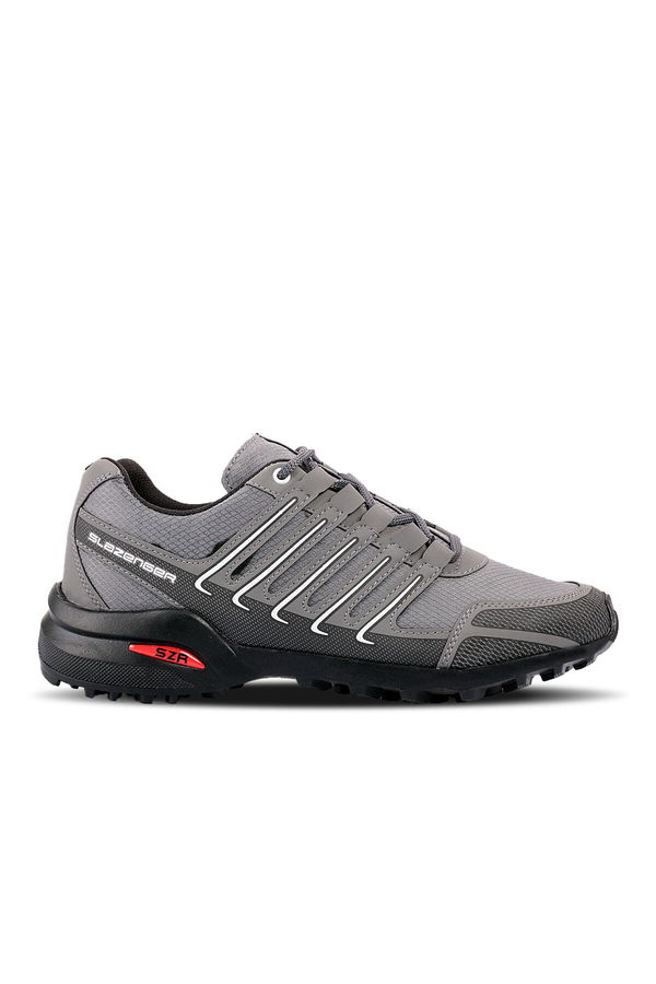 Slazenger ADMISSION IN Erkek Koyu Gri / Beyaz Outdoor