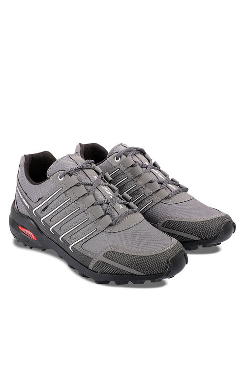Slazenger ADMISSION IN Erkek Koyu Gri / Beyaz Outdoor