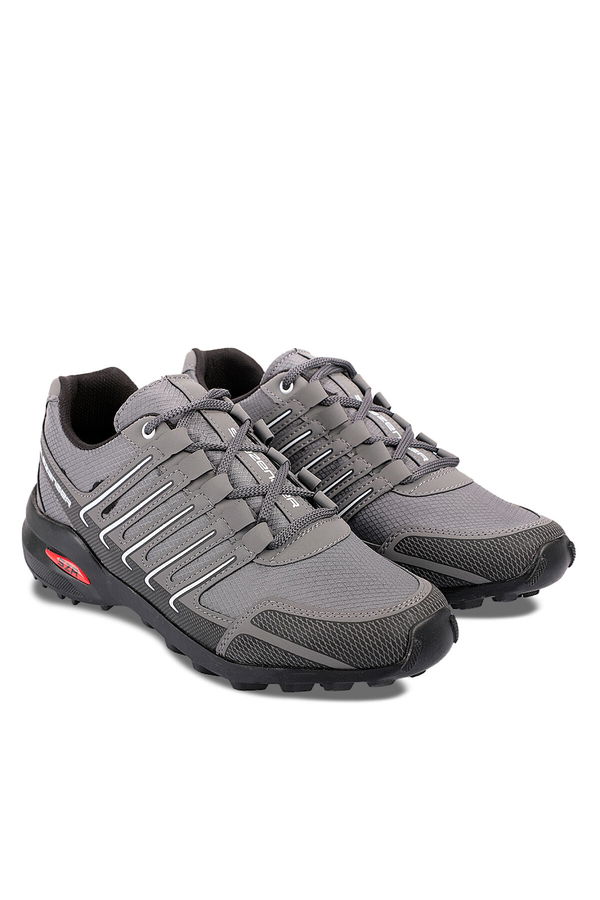 Slazenger ADMISSION IN Erkek Koyu Gri / Beyaz Outdoor