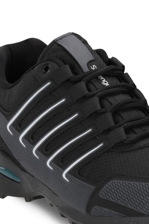 Slazenger ADMISSION IN Erkek Siyah / Beyaz Outdoor