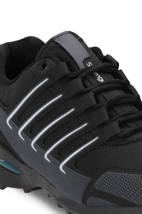 Slazenger ADMISSION IN Erkek Siyah / Beyaz Outdoor