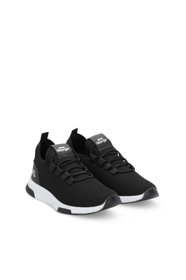 Slazenger AGENDA Unisex Çocuk Siyah / Beyaz Günlük Spor Ayakkabısı