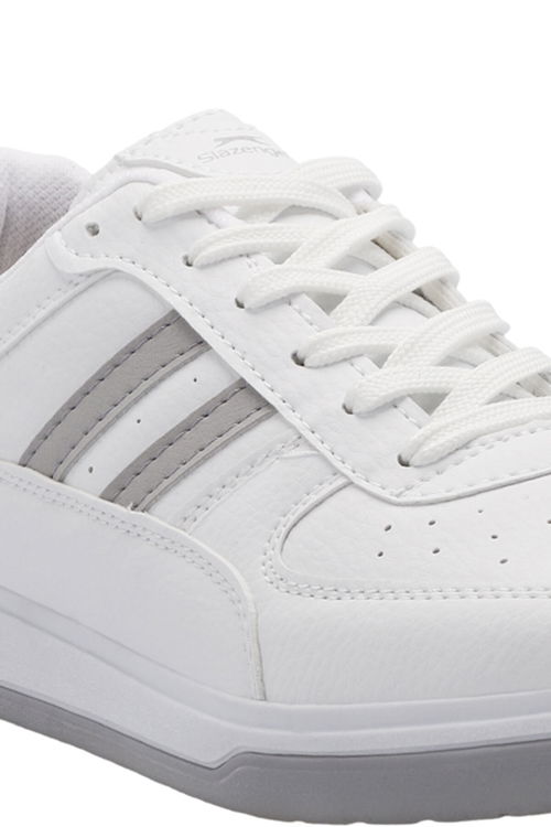 Slazenger ALASTAR I Erkek Günlük Ayakkabı Beyaz / Gri