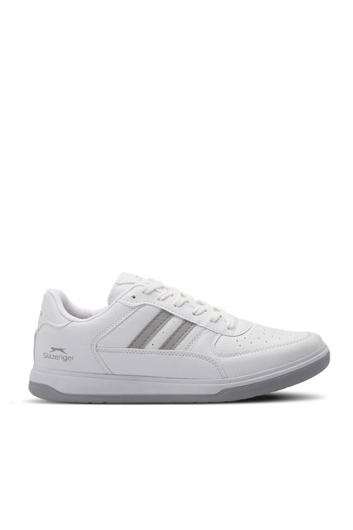 Slazenger ALASTAR I Kadın Beyaz / Gri Günlük Spor Ayakkabısı
