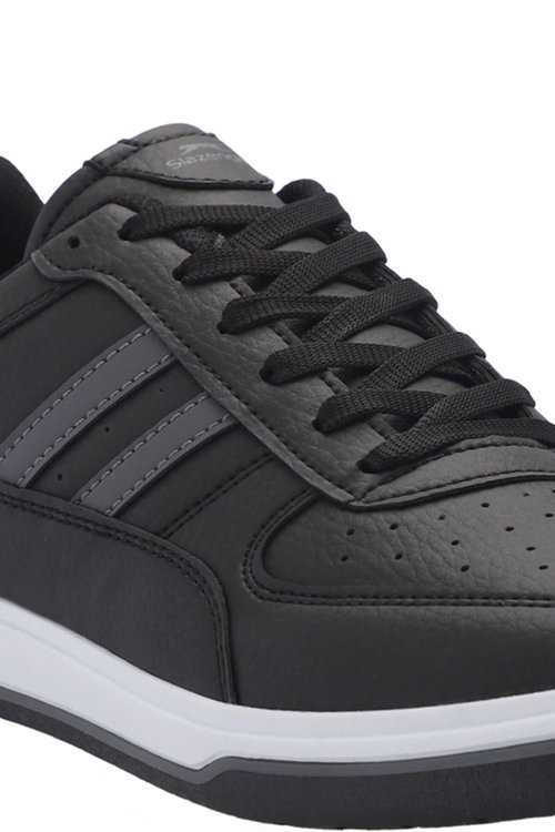 Slazenger ALASTAR I Kadın Siyah / Koyu Gri Günlük Spor Ayakkabısı