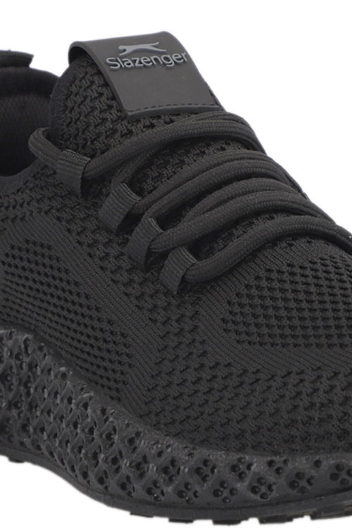 Slazenger AMIR I Erkek Siyah / Siyah Koşu & Yürüyüş Spor Ayakkabısı