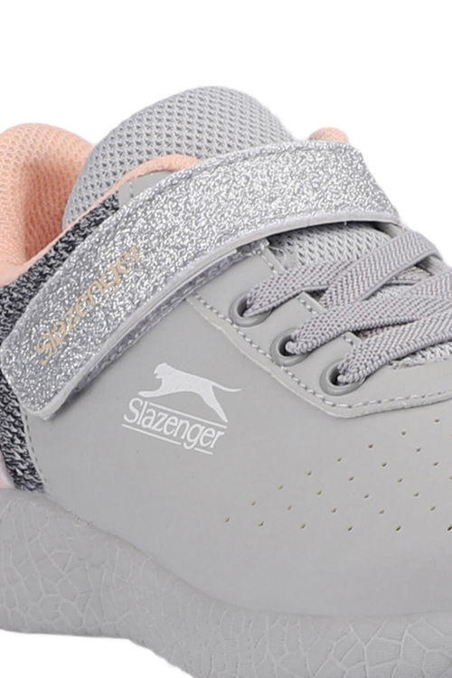 BASKET I Kız Çocuk Sneaker Ayakkabı Gri / Pembe