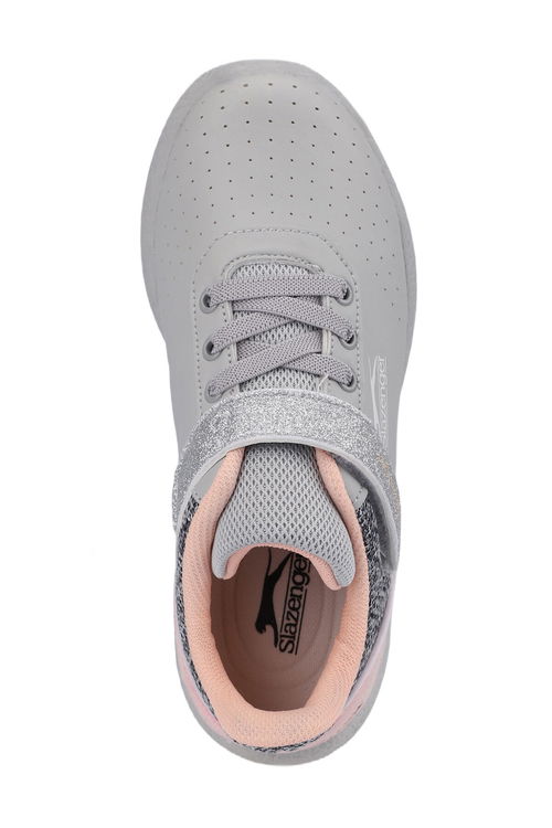 BASKET I Kız Çocuk Sneaker Ayakkabı Gri / Pembe