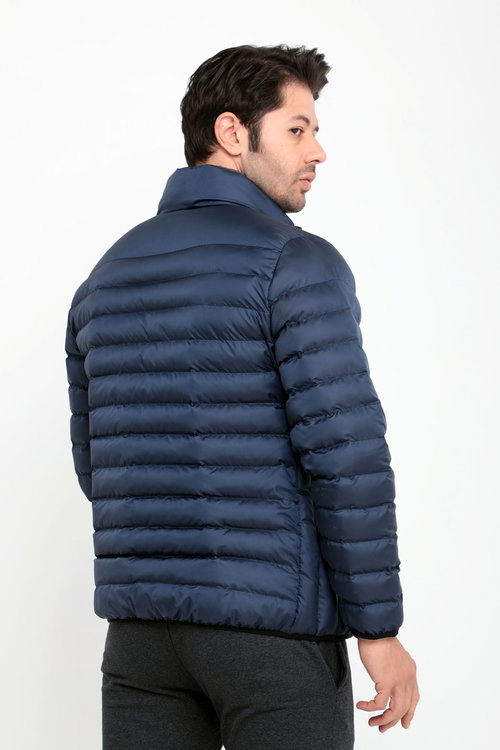 Slazenger BOSS I Erkek Şişme Lacivert Mont & Kaban