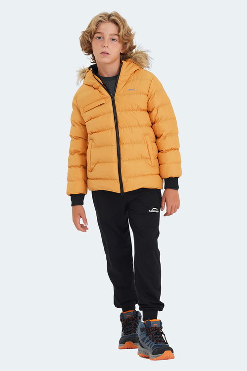 CALISTO Unisex Çocuk Mont & Kaban Sarı