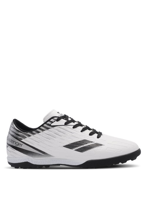 Slazenger CAMBLY HS Erkek Çocuk Halı Saha Beyaz / Siyah Futbol Ayakkabısı