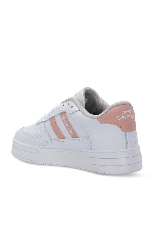 Slazenger CAMP IN Kadın Beyaz / Somon Günlük Spor Ayakkabısı
