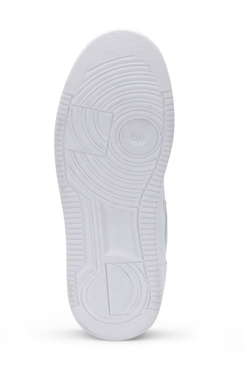 Slazenger CAMP IN Kadın Beyaz / Somon Günlük Spor Ayakkabısı