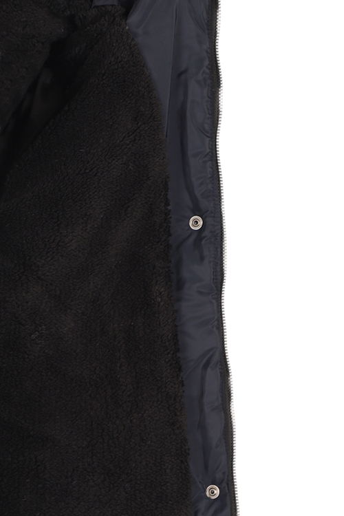 Slazenger CANDY NEW Çocuk Kapüşonlu Lacivert Mont & Kaban