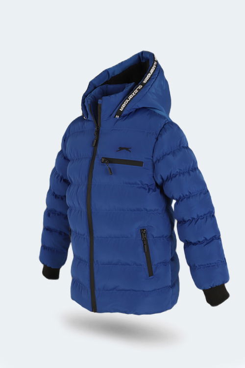 CAPTAIN NEW Unisex Çocuk Mont & Kaban Saks Mavi