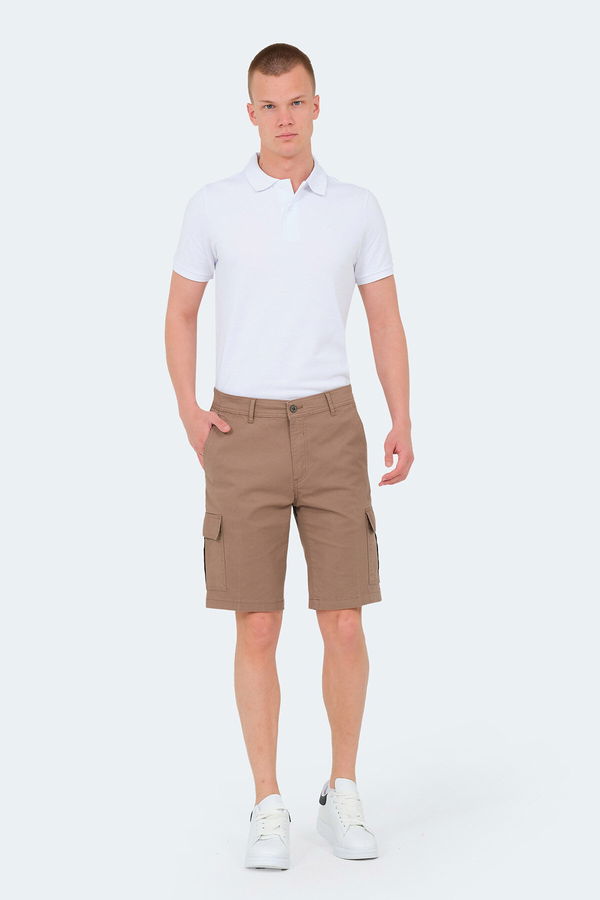 Slazenger EARNINGS Erkek Şort Toprak