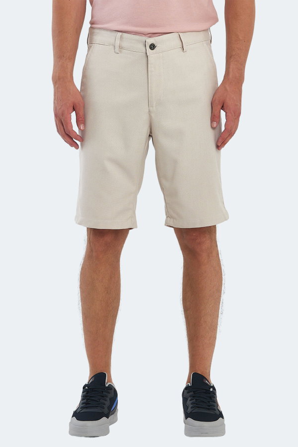 Slazenger EASILY IN Erkek Cepli Taş Gri Şort