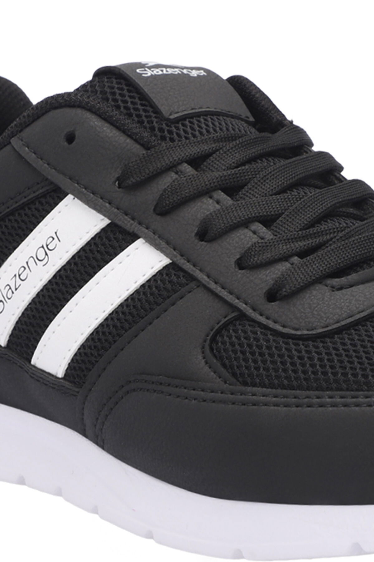 Slazenger EASTERN I Erkek Siyah / Beyaz Günlük Spor Ayakkabısı - Thumbnail