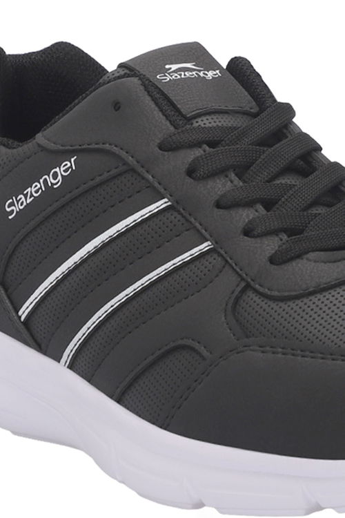 Slazenger ECKHARD I Kadın Siyah / Beyaz Koşu & Yürüyüş Spor Ayakkabısı