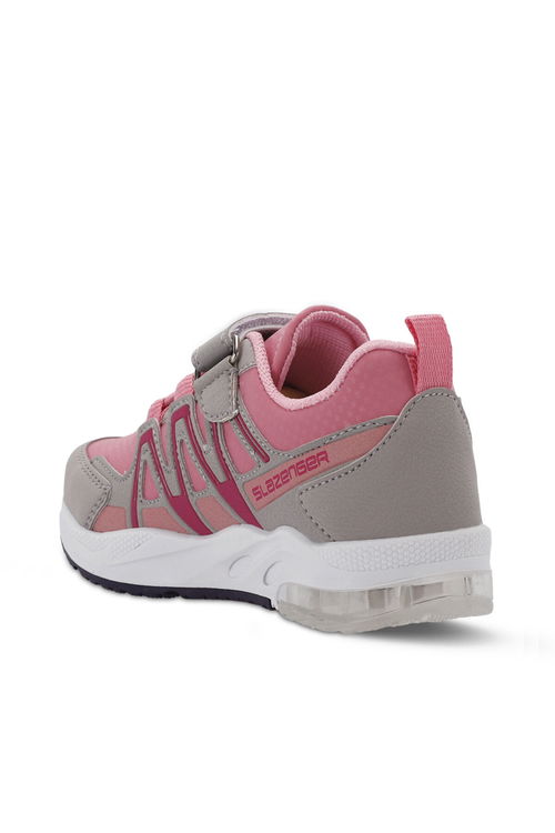 ELIPS Unisex Çocuk Sneaker Ayakkabı Gri / Pembe