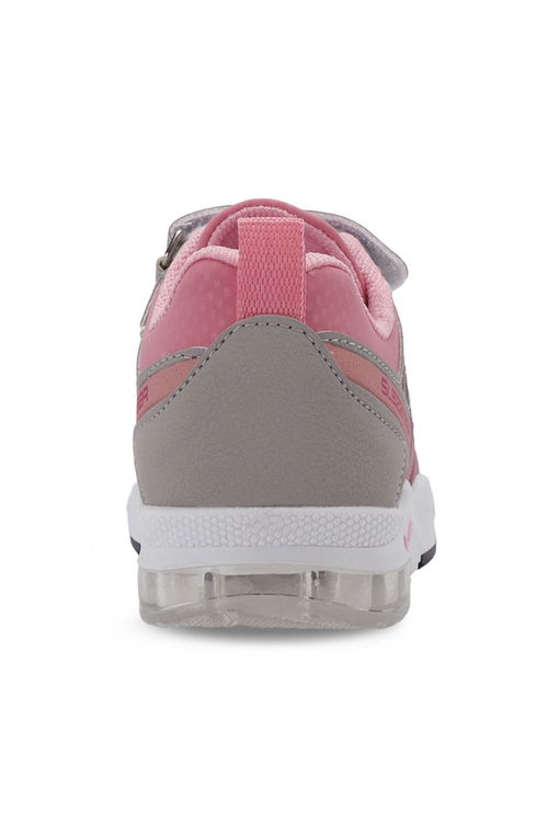 ELIPS Unisex Çocuk Sneaker Ayakkabı Gri / Pembe