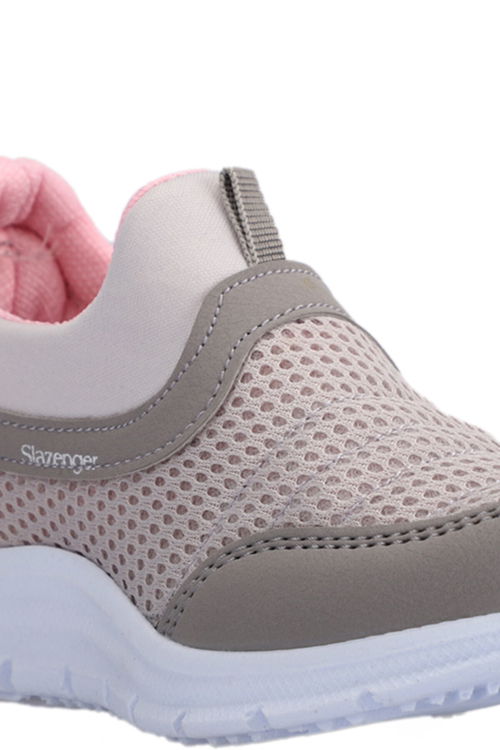 Slazenger EVA Çocuk Gri / Pembe Günlük Spor Ayakkabısı