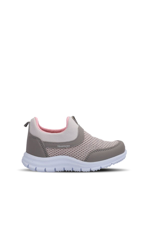 Slazenger EVA Kız Çocuk Gri / Pembe Günlük Spor Ayakkabısı