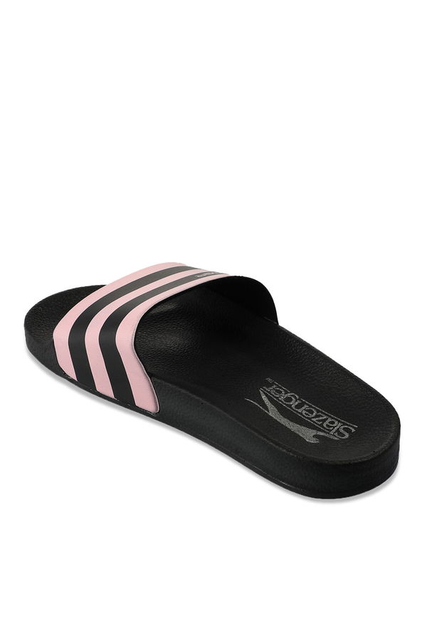 FABRI K Unisex Terlik Siyah / Pembe