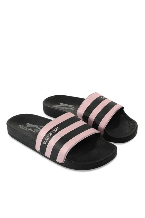 FABRI K Unisex Terlik Siyah / Pembe