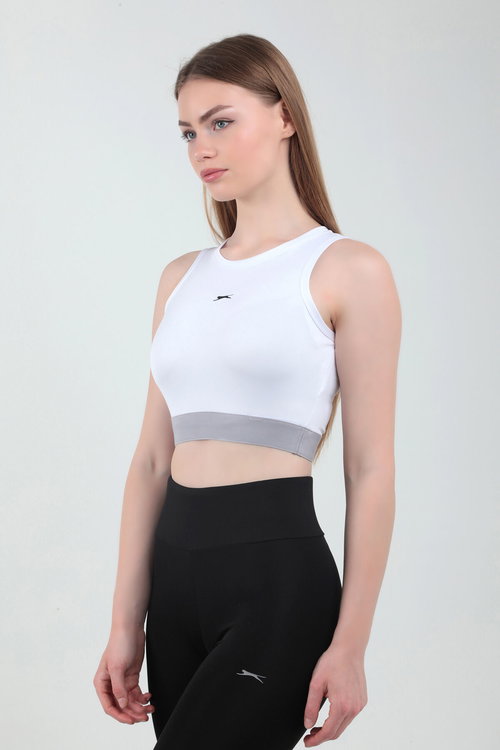 Slazenger GEENA Kadın Beyaz Atlet