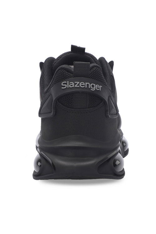 Slazenger GRANT IN Erkek Siyah / Koyu Gri Koşu & Yürüyüş Spor Ayakkabısı