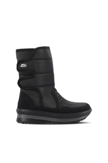 Slazenger HABIT IN Kız Çocuk Cırt Cırtlı Siyah Bot