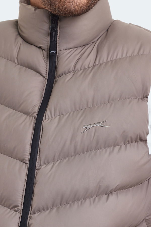 Slazenger HANDFUL IN Erkek Yelek Taş Gri