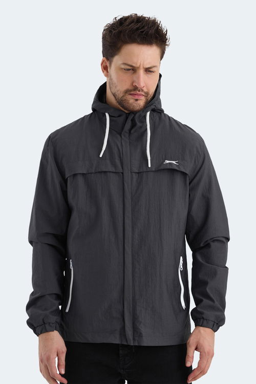 Slazenger HANGA Erkek Antrasit Yağmurluk