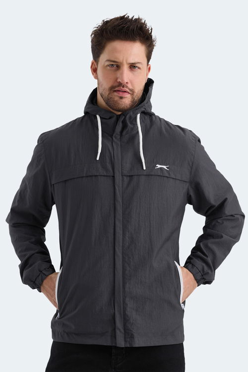 Slazenger HANGA Erkek Antrasit Yağmurluk