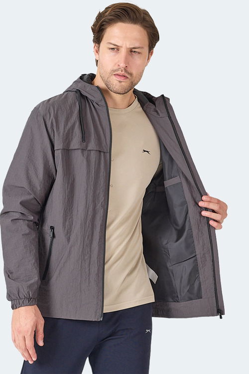 Slazenger HANGA Erkek Antrasit Yağmurluk