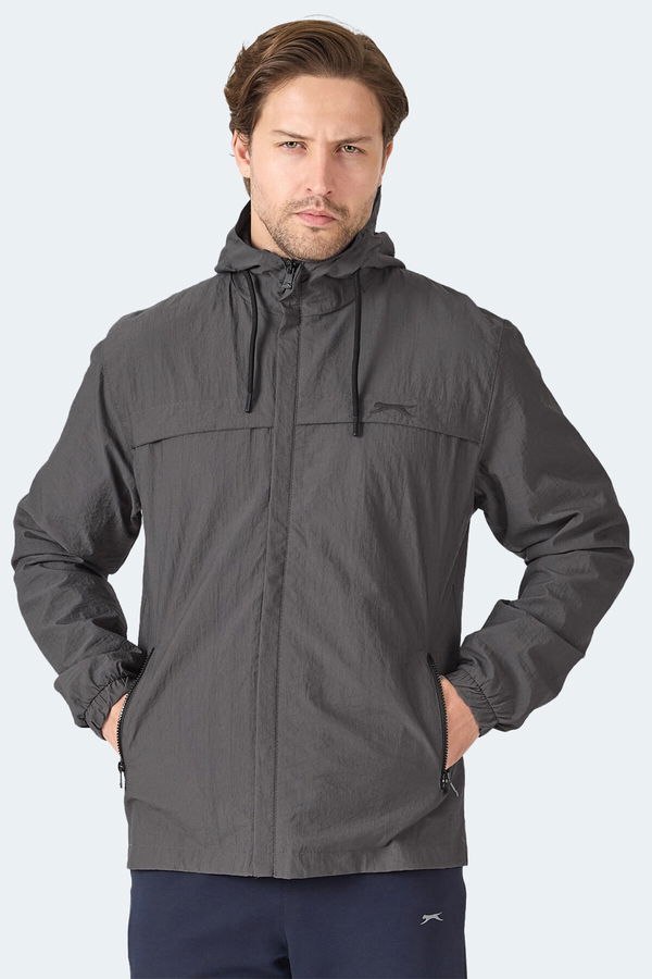 Slazenger HANGA Erkek Antrasit Yağmurluk