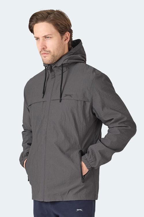 Slazenger HANGA Erkek Antrasit Yağmurluk
