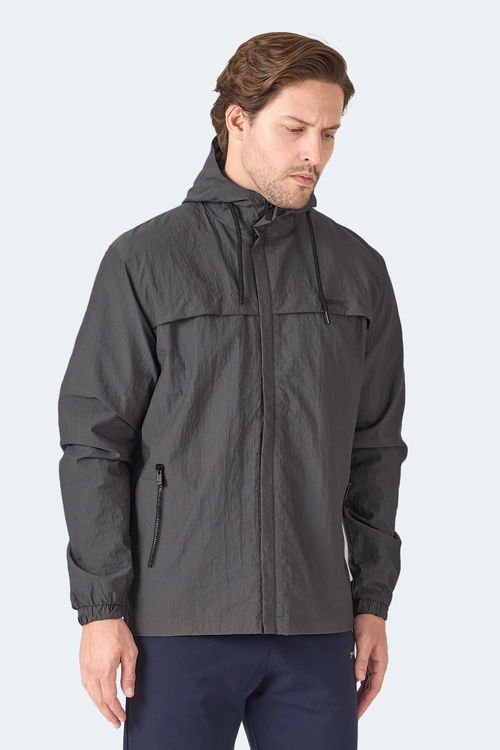 Slazenger HANGA Erkek Antrasit Yağmurluk