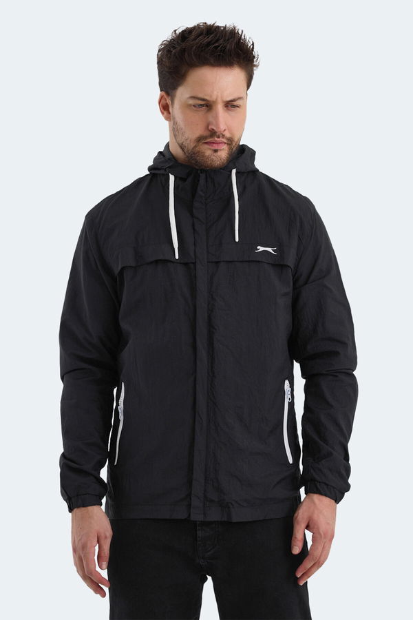 Slazenger HANGA Erkek Siyah Yağmurluk