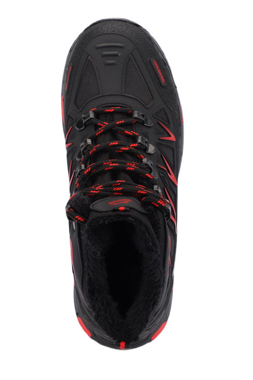 Slazenger HARDEEP IN Unisex Çocuk Siyah / Kırmızı Bot